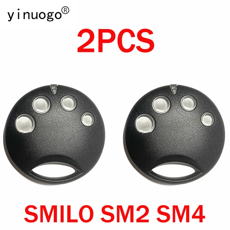 

2PCS SMILO SM2 SMILO SM4 Remote Control Garage Door Opener 433.92MHz Rolling Code Transmitter Receiver SMXI SMXIS SMX2 SMX2R OXI