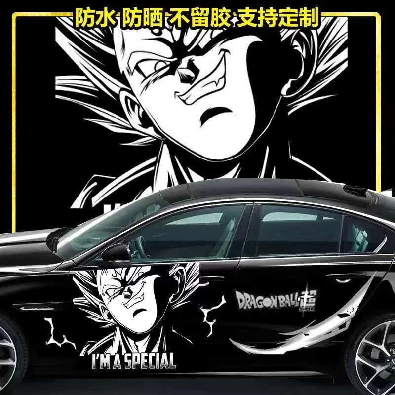 Наклейки на автомобиль Dragon Ball Сон Гоку защита от солнца и водонепроницаемость