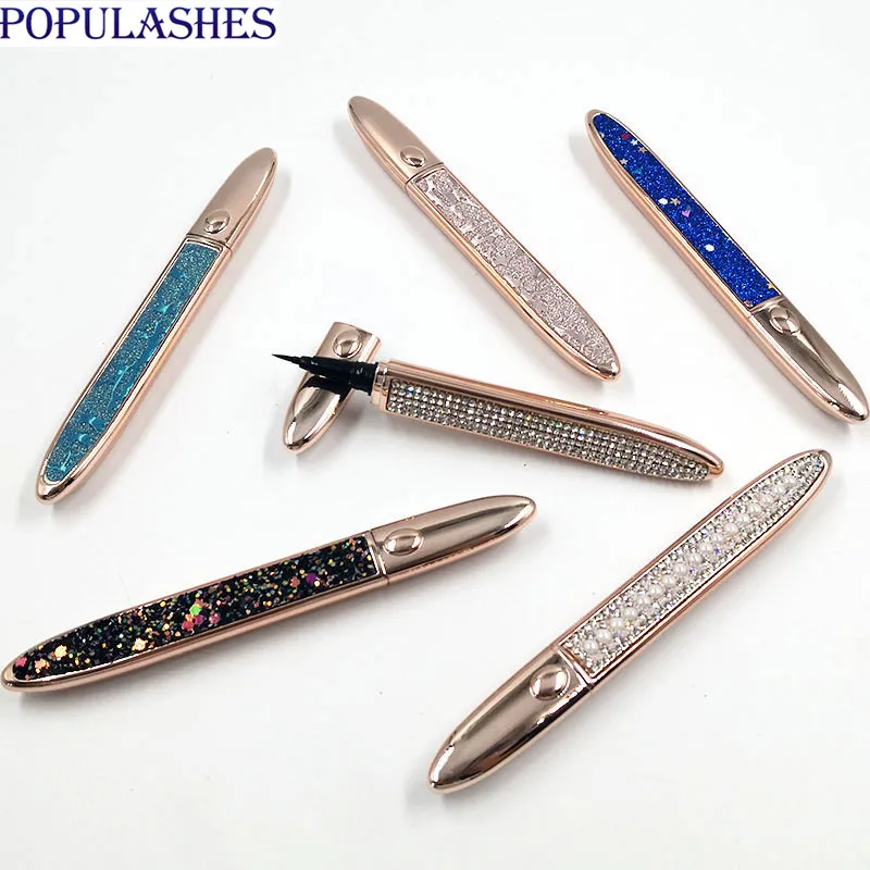 

40 шт. прозрачная жидкая подводка для глаз, клей для ресниц, ручка, оптовая продажа, самоклеящийся прозрачный карандаш, без клея, долгий срок службы, легко носить, водонепроницаемый