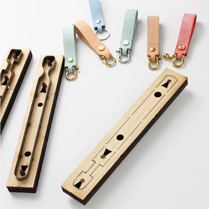 Длинная цепочка для ключей кожаный штампованный японский нож режущий инструмент