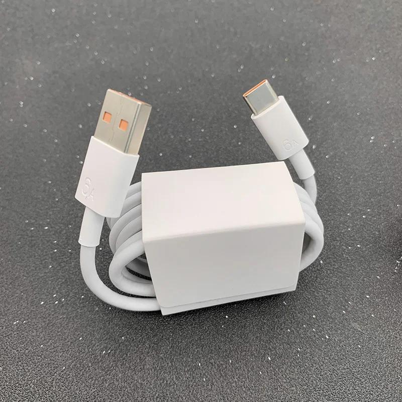 Оригинальное быстрое зарядное устройство Honor 100 Вт SuperCharge 6A Usb Type C кабель для 60 Pro 50