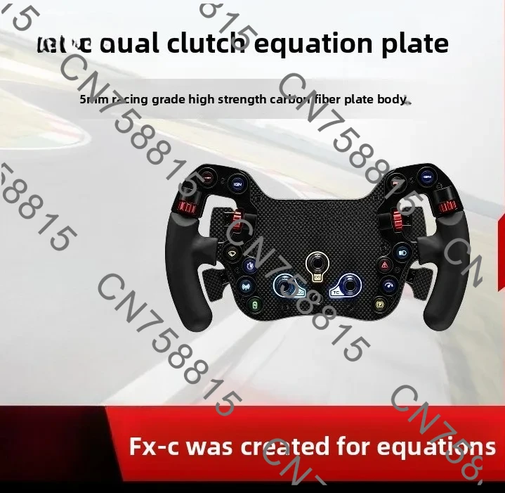 Фото Для симуляторов автогонок: руль Horizon Gaming, карбоновая сервоприводная база SIMAGIC FX Formula Direct Drive. №1