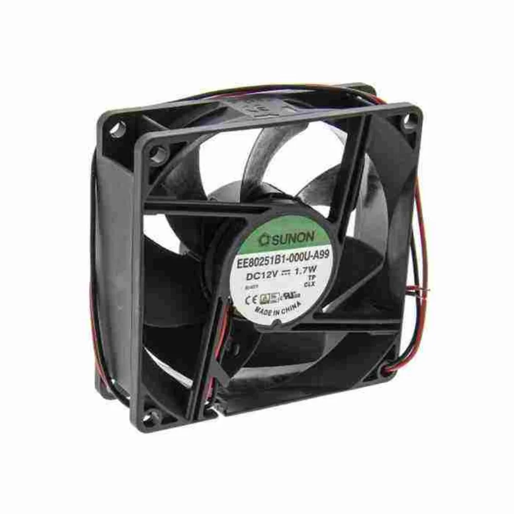 

New original EE80251B1-000U-A99 8025 8CM 12V 1.7W chassis power fan