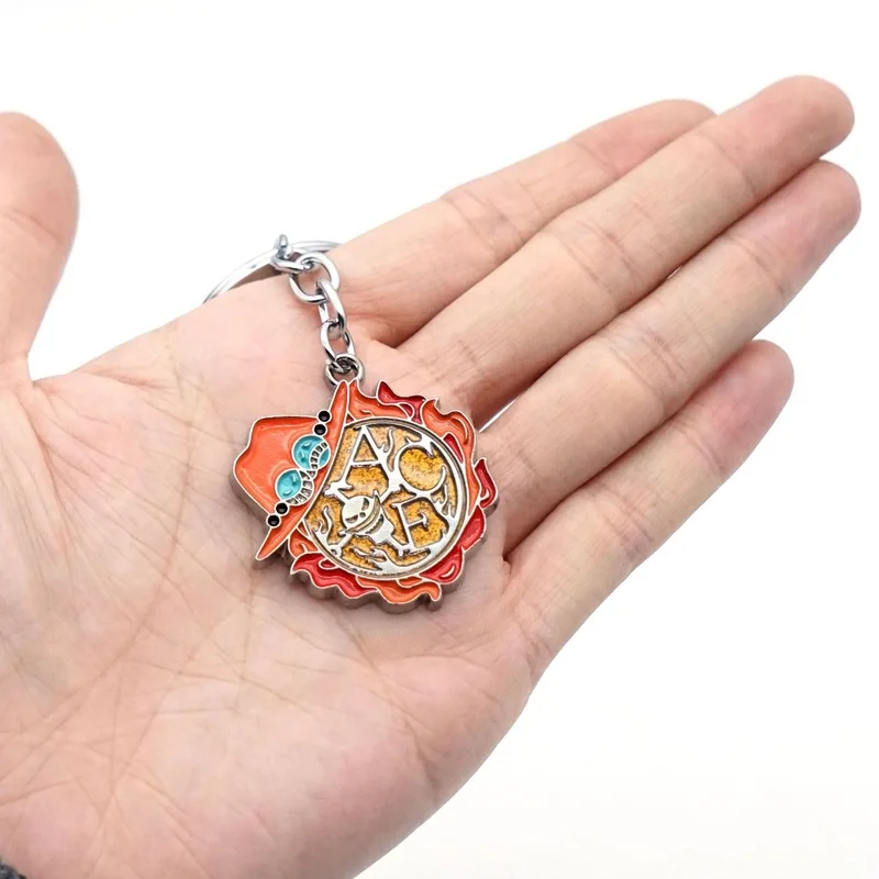 Цельный периферийный брелок Luffy Mountain Zhi Suolong Luo Ais Sabo рюкзак подвеска аксессуары