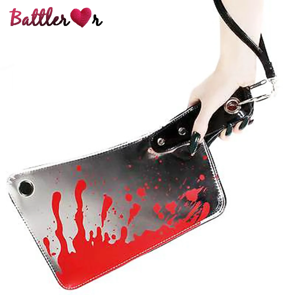 

Kitchen Knife Shape Bags for Women Punk Phone Messenger Bag Designer Women Hip Hop Evening Handbag Motorcycle Hallowmas Gift