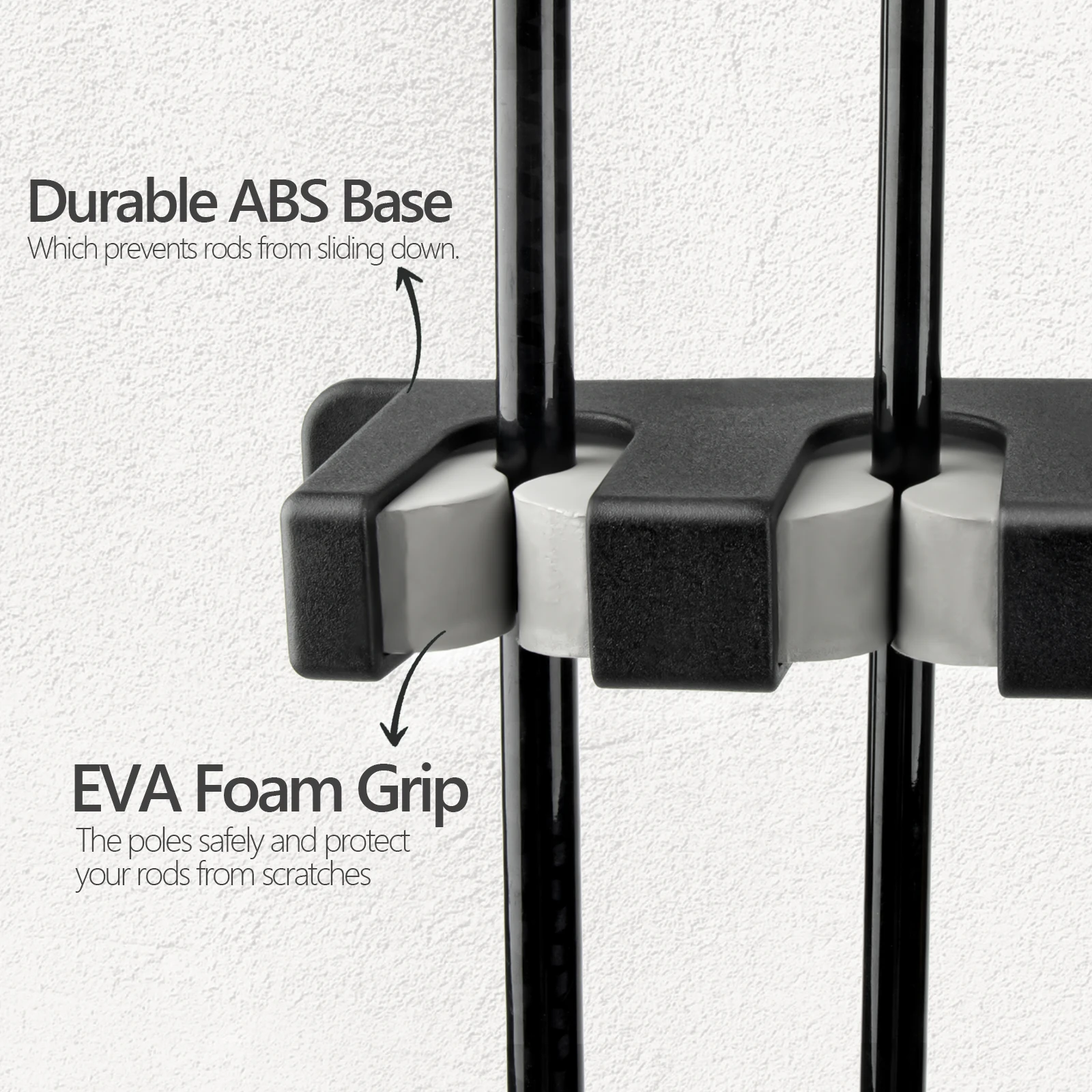 Thkfish Рыболовный горизонтальный держатель для 6 удочек.