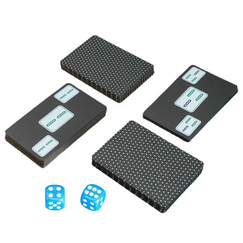 

Chinese Mahjong Cards Mahjong Cards Playing Cards Waterproof And Tear Proof Chinese Tile Game In Playing Card Form 144 Card Deck