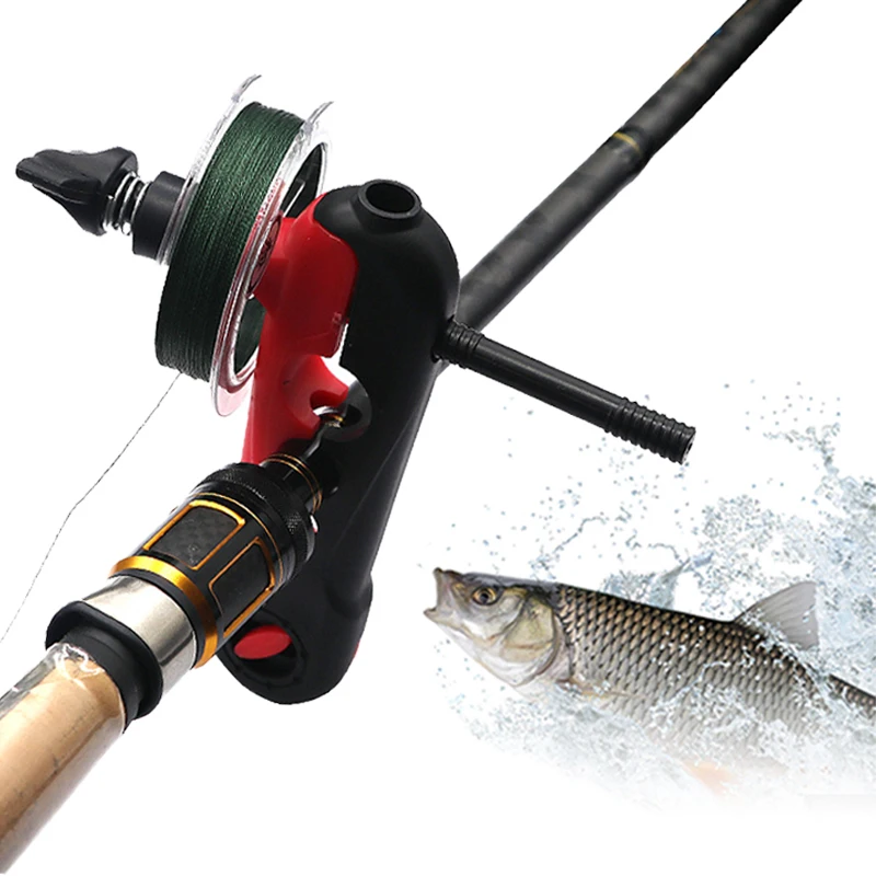 

Рыболовная проволока, катушка для заброса приманки, профессиональные инструменты для рыбалки на открытом воздухе, портативная катушка, рыб...