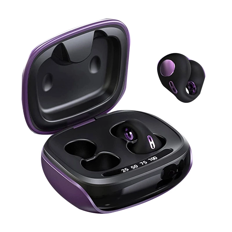 

Wireless Earphone Clip On Open Earbuds Bone Conduction Earbuds For Cycling Running Work ,A