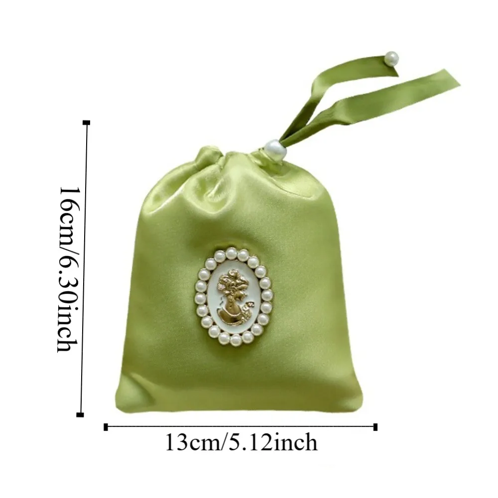 Подарочная элегантная свадебная сумка для конфет атласная мини-сумка сахара с