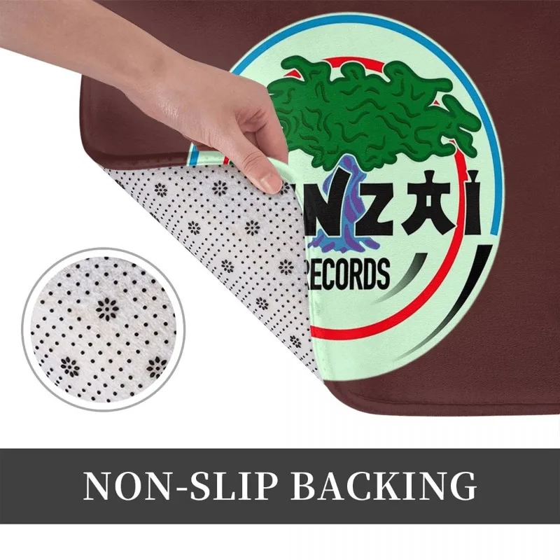 Нескользящий коврик Bonzai с рисунком напольный противоударный ковер для кухни