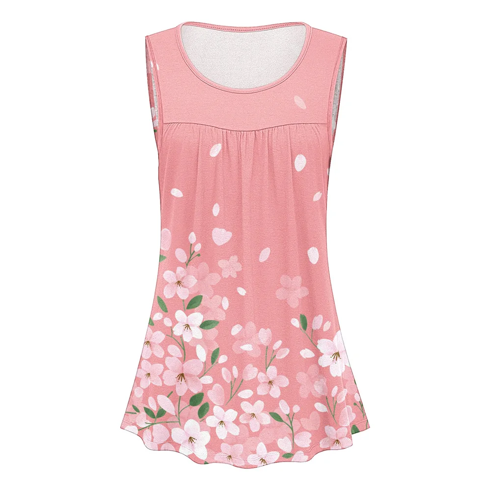 Женская футболка с цветочным принтом летняя пикантная майка большого размера