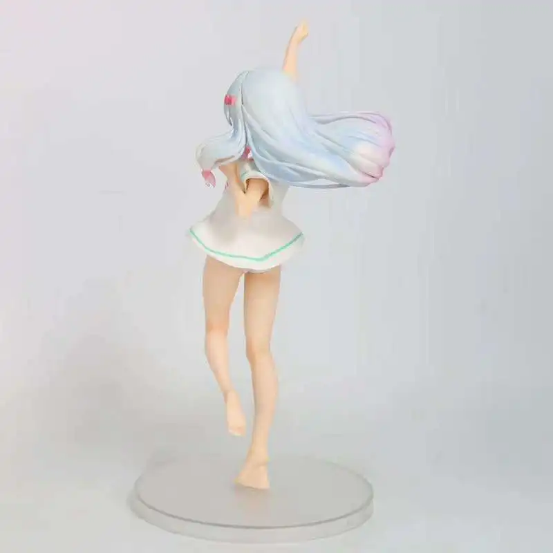 24 см Новое аниме Ques Q Eromanga Sensei Sagiri Izumi Ending Mode Meruru Футболка Ver Pvc Фигурка Игрушка
