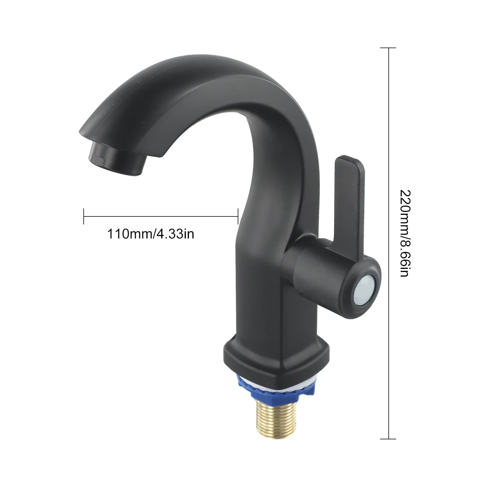 Смеситель в ванную комнату с креплением на столешницу