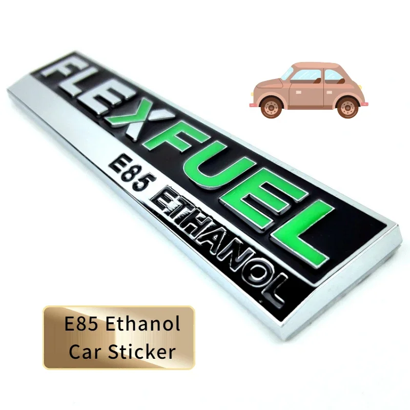 

Металлическая наклейка POMIACAM FLEX FUEL E85 ETHANOL