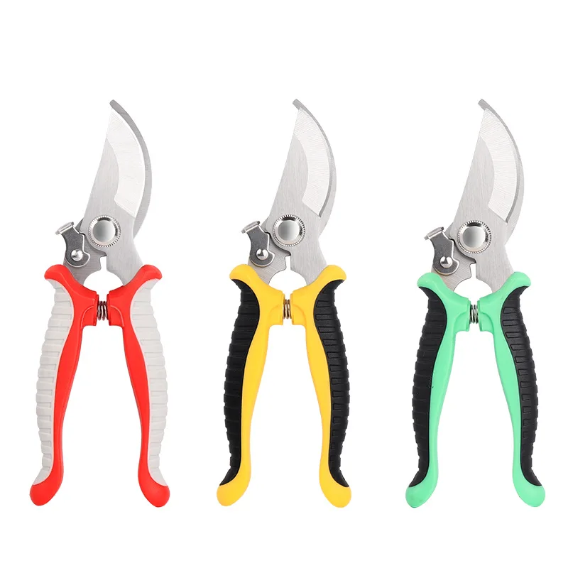 Garden Pruner Scissors Professional Sharp Bypass Pruning Shears For Garden Beak Scissors Tree Trimmers Secateurs Hand Clippers