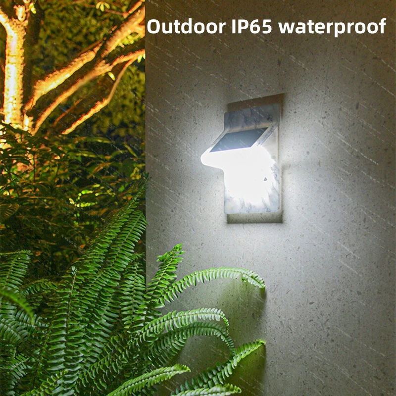 Фонари настенные на солнечной батарее с пассивным инфракрасным датчиком