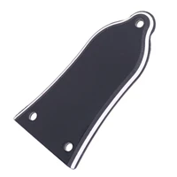 3 holes 3ply guitar bell truss rod cover pvc truss rod cover 2 5mm thickness electric guitars replacement accessories