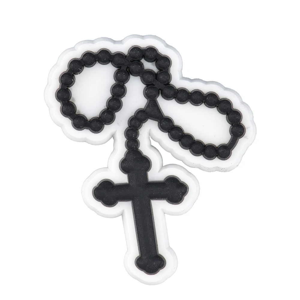 1/16 шт. 2025 г. черный стиль подвески для обуви с изображением кошки ужас