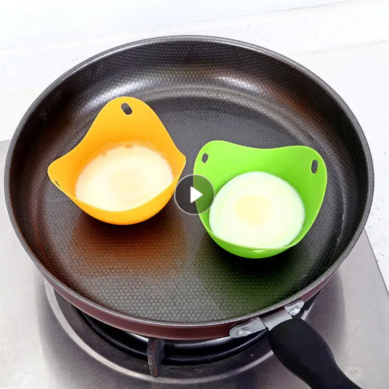 

Egg Steamer High Temperature Silicone Egg Boiler Non-toxic Useful Exquisite Egg Tray Cooking Tools Poacher Household Accessories