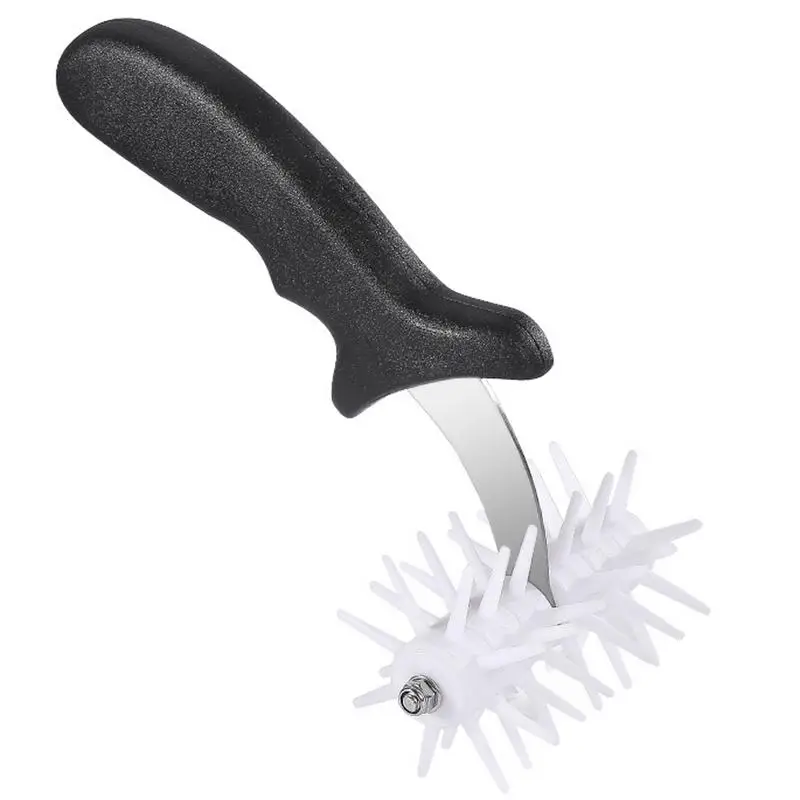 

Pizza Dough Docker Pizza Punch Hole Maker Plastic Mould Pizza Needle Roller Puncher Docker Baking Puncher Roller Pizza Tools