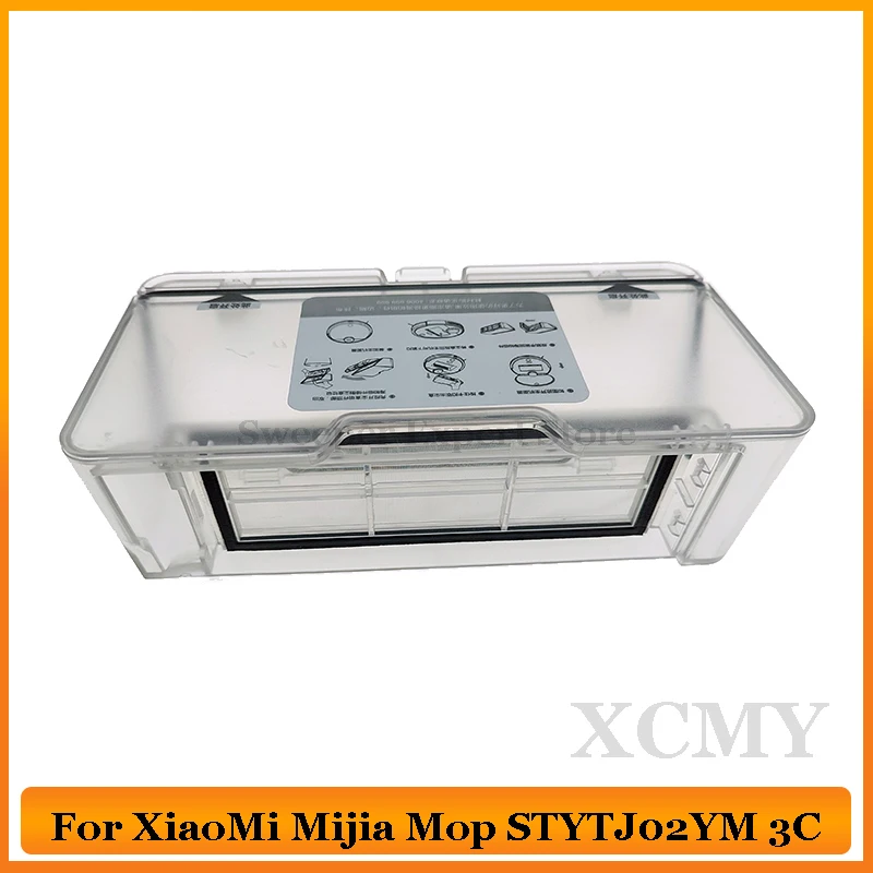 

80%-90% New Dust Box Parts For XiaoMi Mijia Mop STYTJ02YM 3C B106CN MVXVC01-JG VioMi V2 V3 Vacuum Cleaner Dust Bin Accessories
