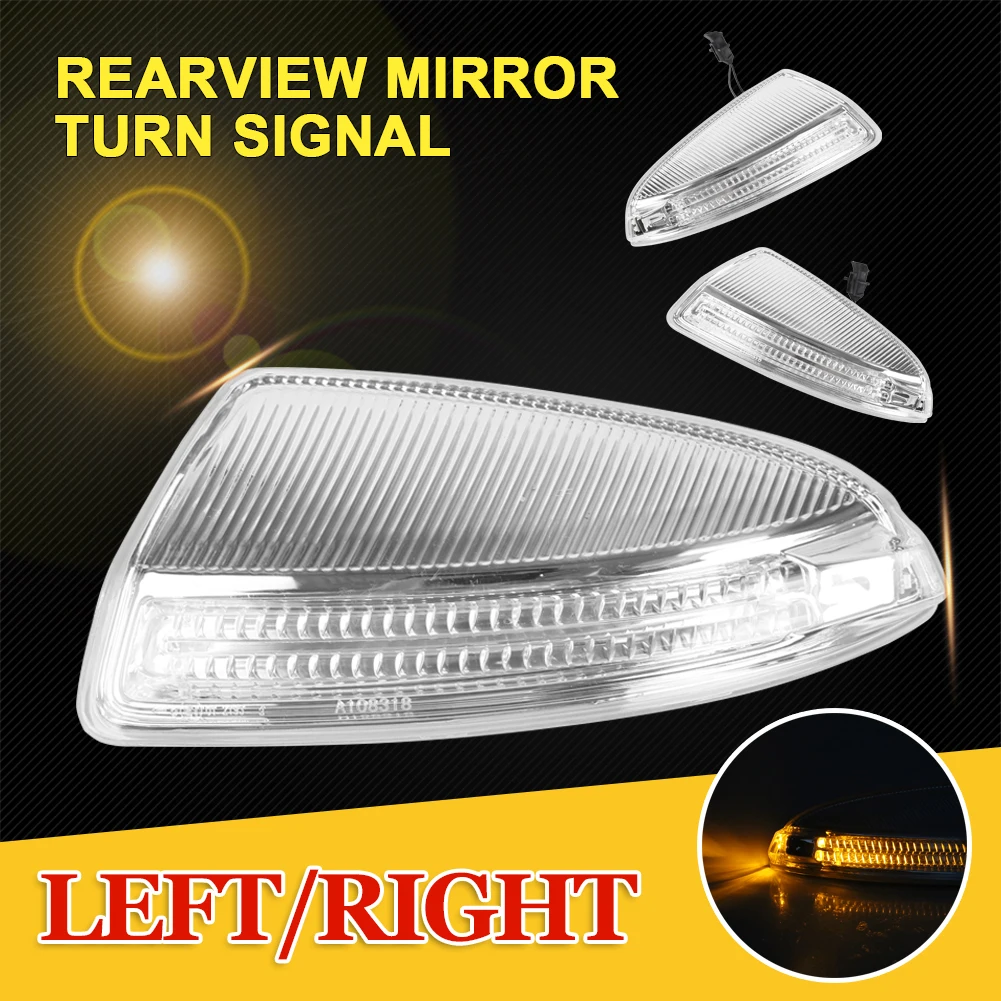 

LED Side Mirror Turn Signal Light for Mercedes-Benz W204 W164 ML300 ML500 ML550 ML320 Door Wing Rearview Rear View Mirror Lamp
