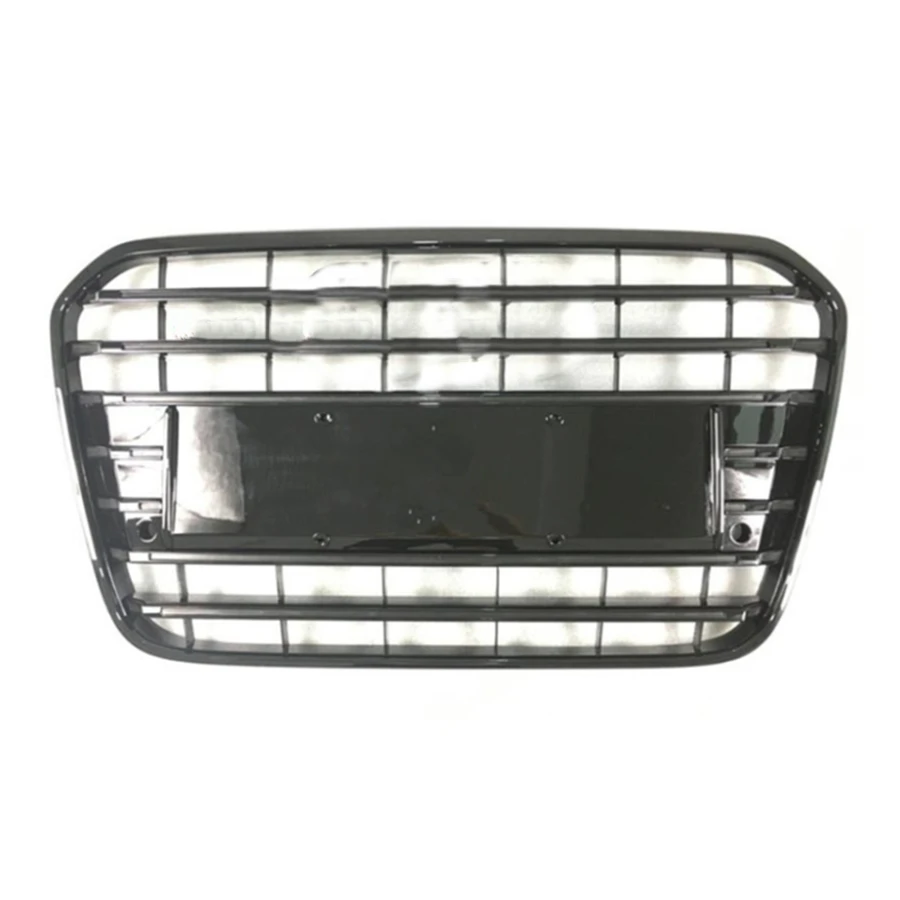 

Suitable for Audi A6 / S6 C7 2012-2015 car front bumper black grille center grille (for S6 type) car styling accessories
