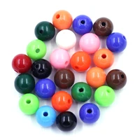spacer beads acrylic round mixed colourful for charms bracelets necklaces craft fashion jewelry diy findings 11mm