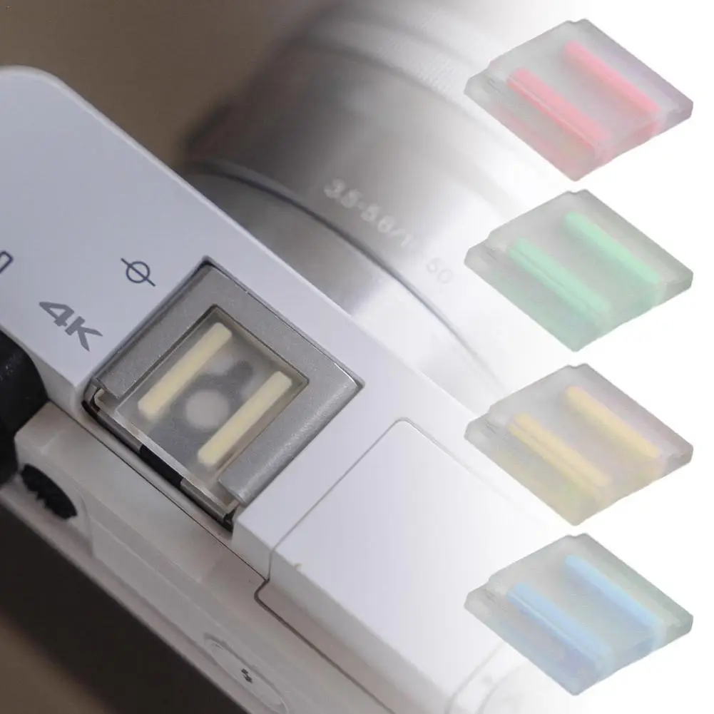 

Universal Acrylic Camera Luminous Hot Boot Protective Cover DSLR Micro Single Camera Accessories Science And Technology Fashion