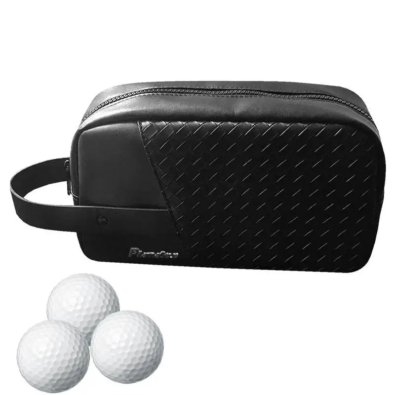 

Golf Mini Pouch Organizer Bag Tees Ball Marker Glove Cellphone Key Valuables Women Men Cart Travel Holder Gift Idea Golfer