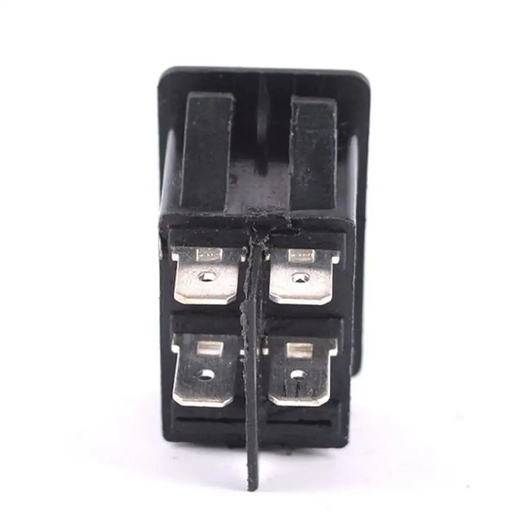

Pair 35A 12V Driving Fog Lamp Rocker Toggle Switch W/ Red + Blue LED Light