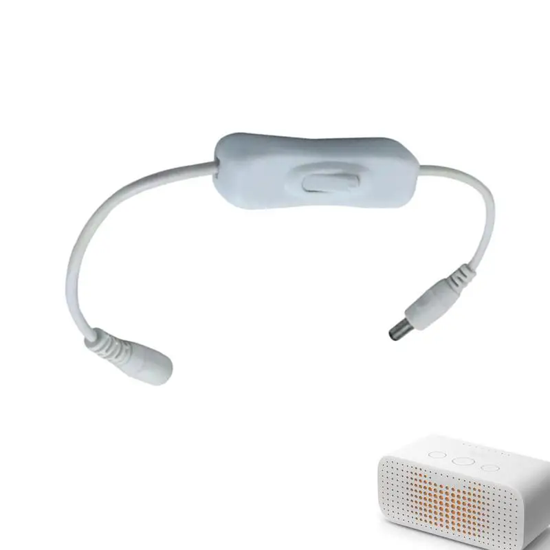 

DC Power Inline Switch Cable DC5521 Male To Female On-Off Power Switch LED Strip Light Accessories Switch For Wall Lamps Table