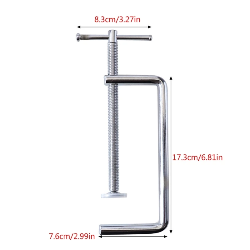 Удобный CClip GClamp для многократного использования. Деревообрабатывающий