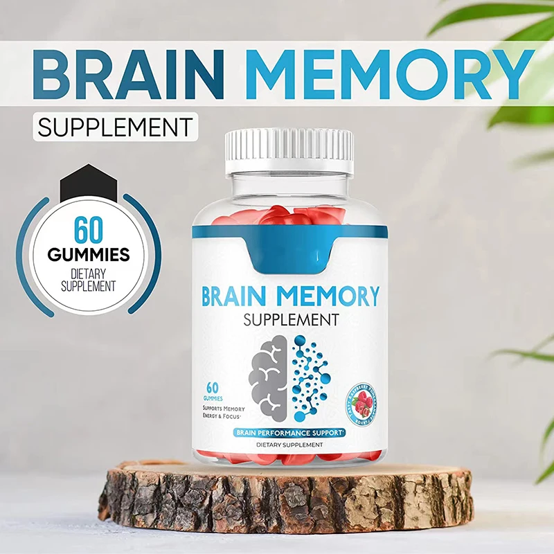 1 Bottle Brain Supplement Intelligence Soft Candy Brain Soft Candy Enhance Memory Energy Attention Health Food
