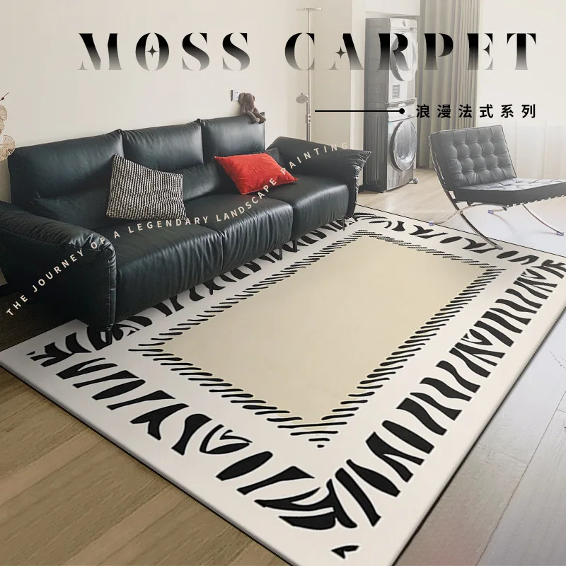 

Коврик для гостиной, романтический рандомный домашний впитывающий нескользящий французская софа Tapis Salon