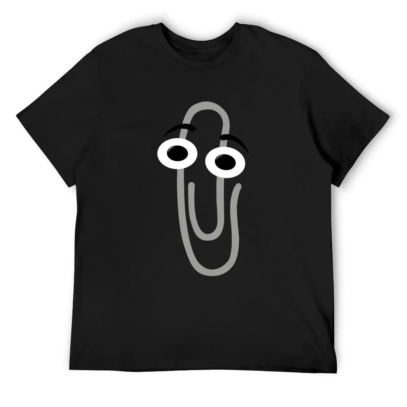 Р.И.П. Футболка Clippy с рисунком аниме мешковатые рубашки тяжелые футболки для