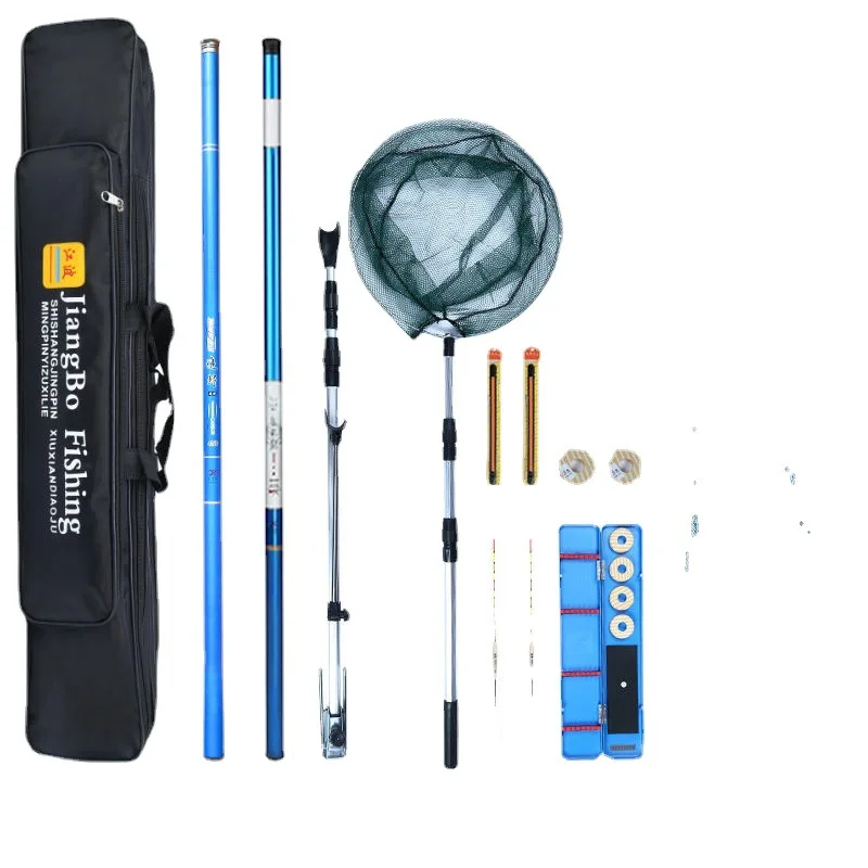 

Full Set Sleeve Fishing Rod Travel Accessories Stream Support Set Fishing Rod Complete Trout Carp Angelrute Fishing Articles