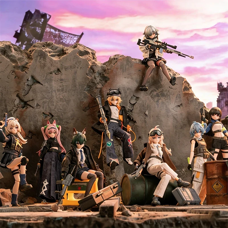 Фото Коллекционная фигурка Neo Eden Toys Black Iron Rest Series 1/12 BJD: Загадочная коробка-сюрприз (Blind Box) — Кукла, подарок, настольное украшение, аниме-фигурка №2