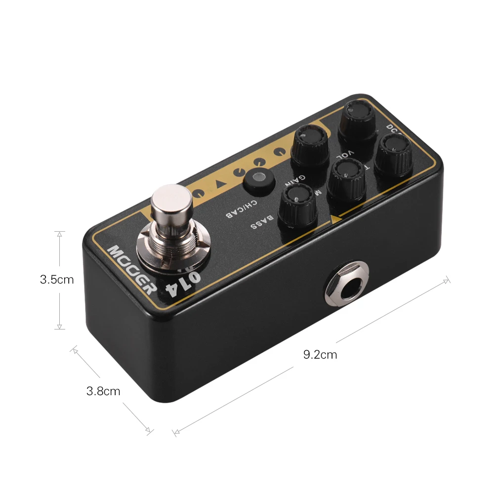 Mooer 014 Taxidea Taxus Многофункциональный гитарный Педальный Эффект Цифровой
