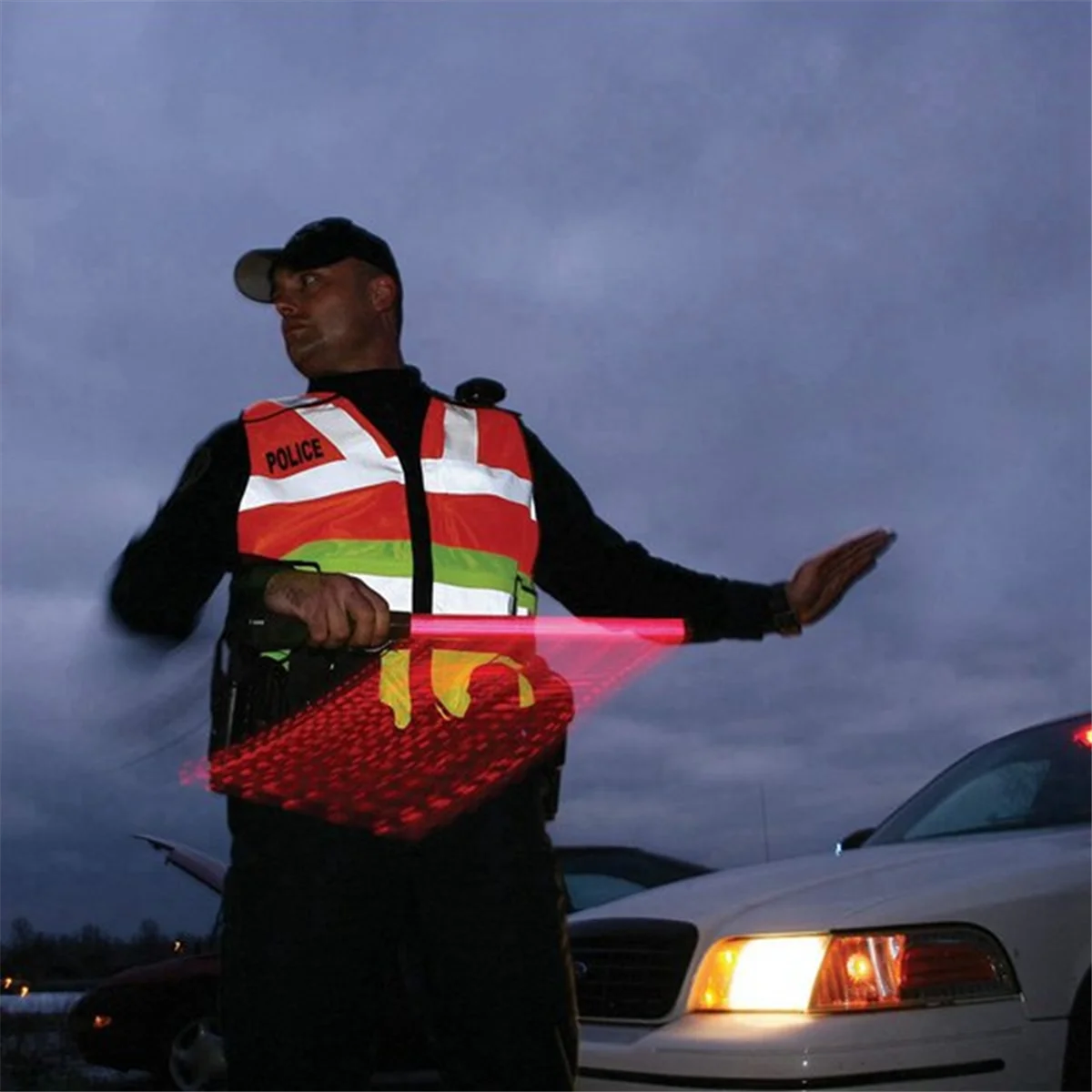 Дорожные дубинки светодиодные палочки для управления движением световые