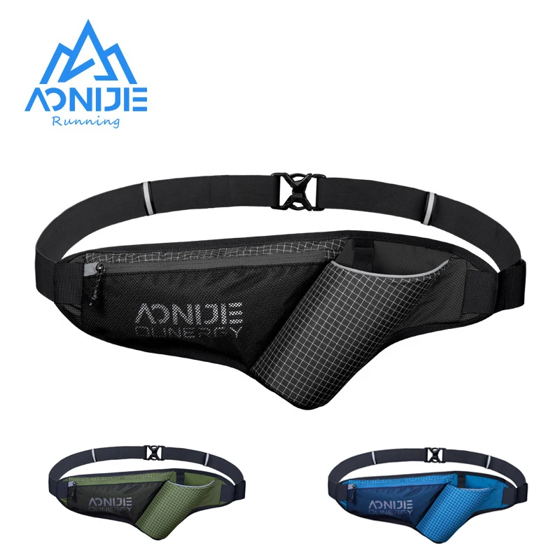 AONIJIE W8109 Sports Stretchy Waist Bag Belt Pouch Fanny Pack Mobile Phone Holder Carrier For Running Marathon Jogging Cycling