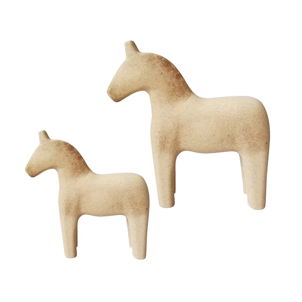 

DIY Woodcraft Ornament Kid Educational Toy Kids Playsets Blank Wood 3d Horse Crafts Squiz Toys Decorations Kid Easter Gift