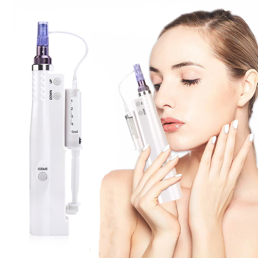 

Hydra Derma Pen Microneedle Water Mesotherapy Injection Machine Professional Facial Moisturize Skin Tightening Nano Hydra Dr Pen
