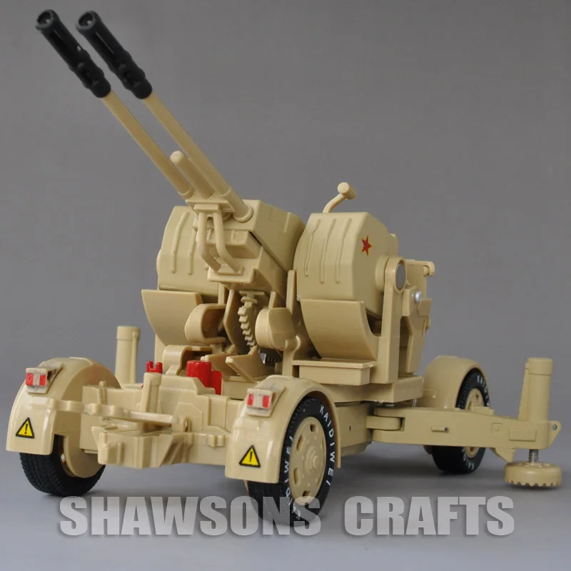 Литая металлическая военная модель, игрушки 1:35, анти-самолет, артиллерийская пушка (art.: 7a3ca7374) - 7a3ca7374