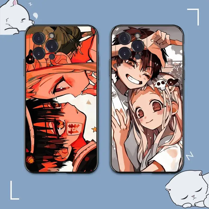 

Toilet Bound Hanako Kun Couple Phone Case For iPhone 14 11 12 13 Mini Pro XS Max Cover 6 7 8 Plus X XR SE 2020 Funda Shell