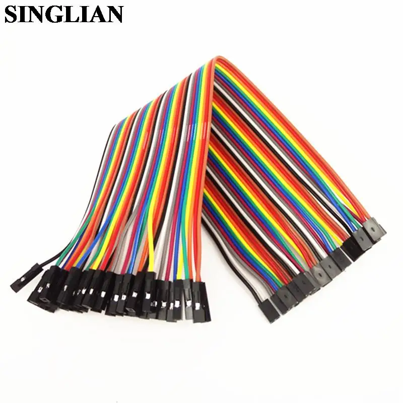 

1 Row 20cm Double Head 2P-1P DuPont Line 2.0MM Turn 2.0MM/2.54MM Spacing Glue Shell Colour Jump Wire For Arduino Breadboard DIY