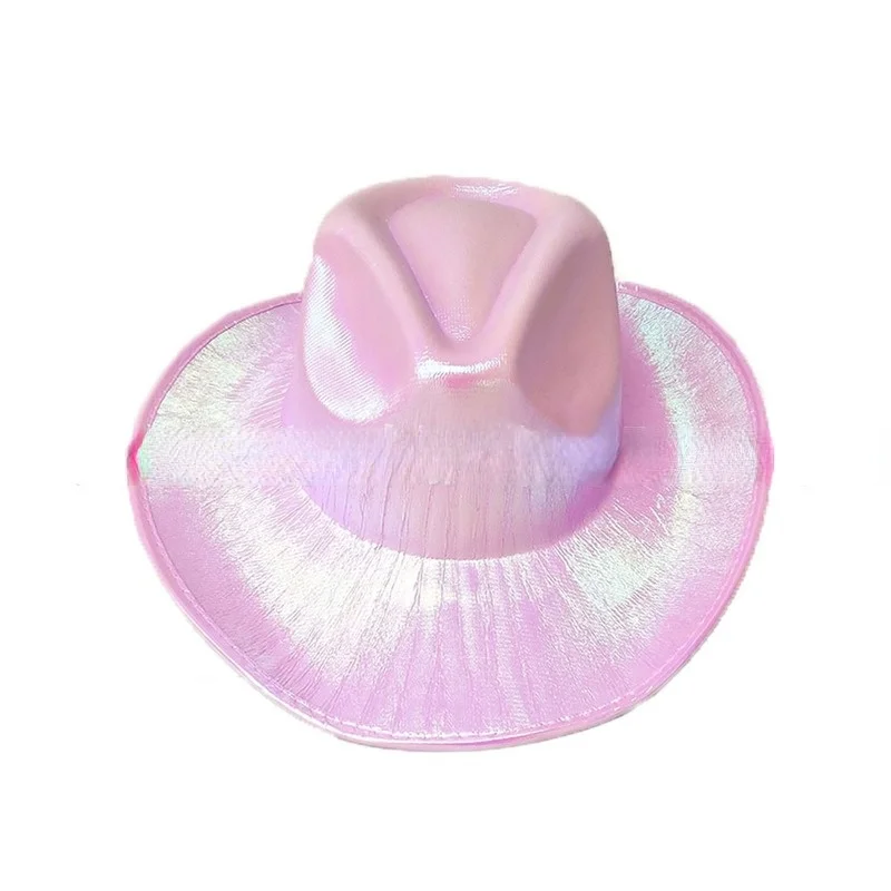 Шляпа с большими полями для женщин и мужчин шляпа Федора танцев джаза Хэллоуина
