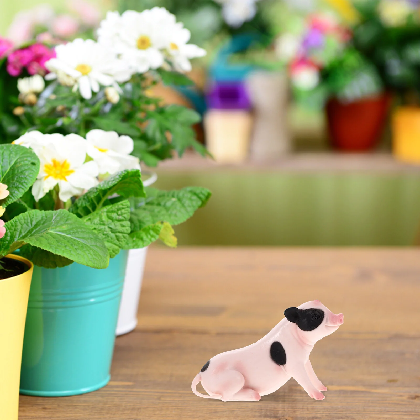 

Fake Animal Simulation Figure Small Piggy Decoration Artificial Ornament Figurines