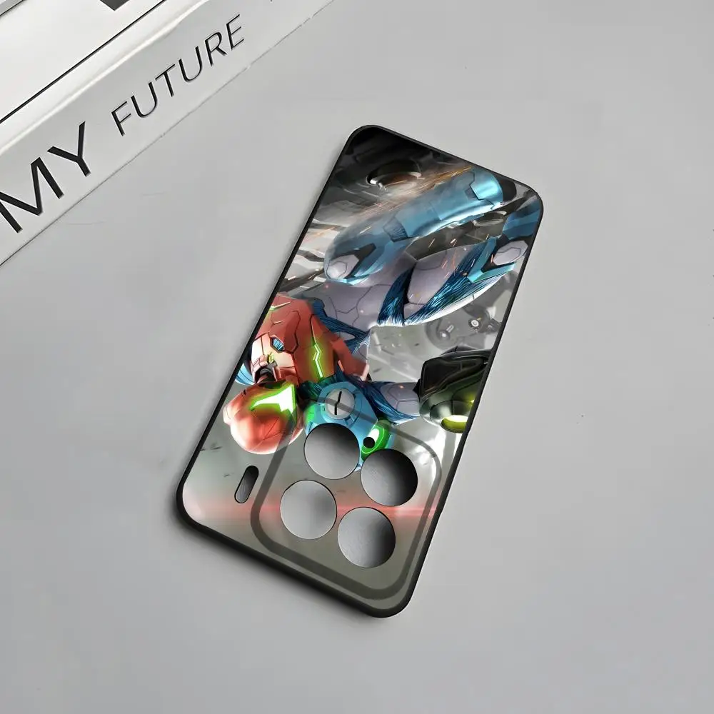 Фото Чехол для телефона Game M-Metroid Dread для Xiaomi 17 15 14 13 12 Mi 11 Ultra T Pro Lite, черный, мягкий корпус №5